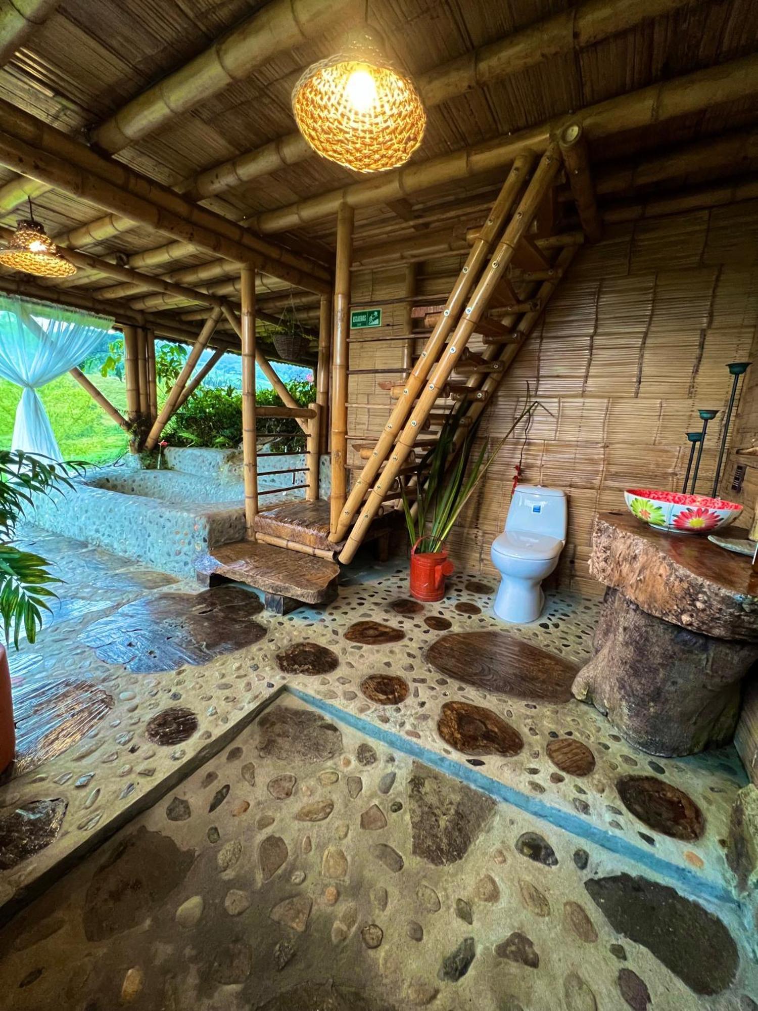 La Herradura Lodge Santa Rosa de Cabal Bagian luar foto